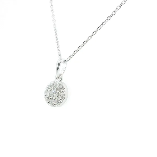 Diamond Pendant Image 3 Cozzi Jewelers Newtown Square, PA