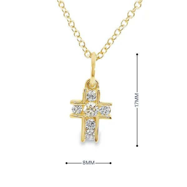 Diamond Pendant Image 4 Cozzi Jewelers Newtown Square, PA