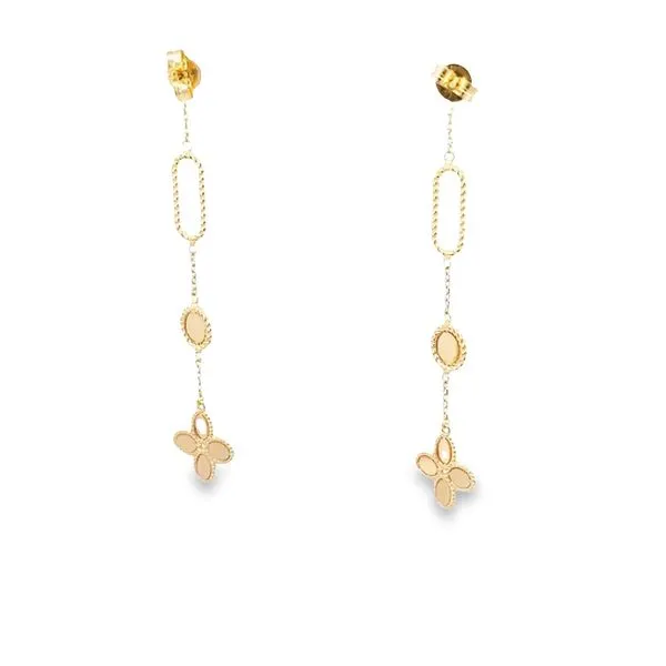 Gold Earrings Image 5 Cozzi Jewelers Newtown Square, PA