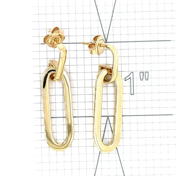Gold Earrings Image 3 Cozzi Jewelers Newtown Square, PA