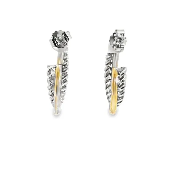 Gold Earrings Image 5 Cozzi Jewelers Newtown Square, PA