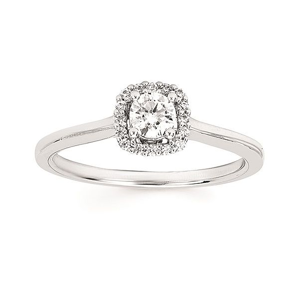 Halo Engagement Ring Cravens & Lewis Jewelers Georgetown, KY