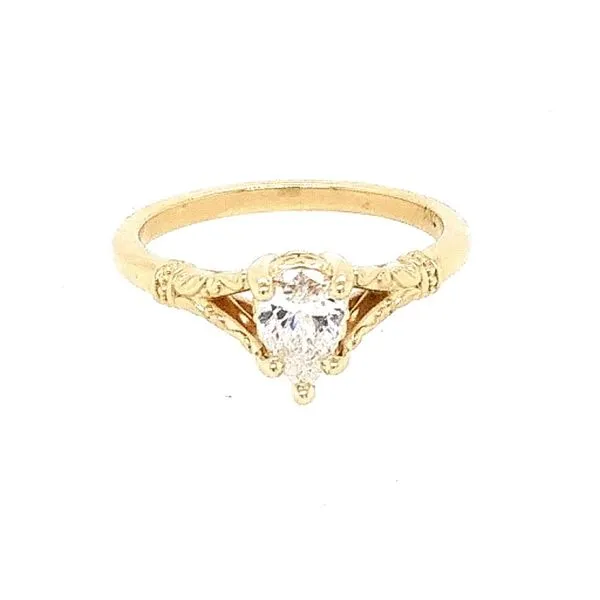 PEAR SOLITAIRE Cravens & Lewis Jewelers Georgetown, KY