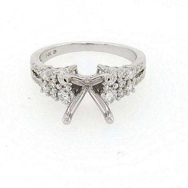Semi-mount Diamond Ring Cravens & Lewis Jewelers Georgetown, KY