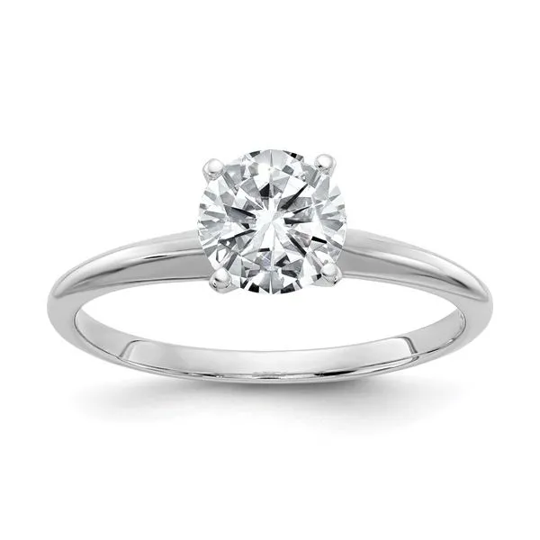 Moissanite Solitaire Ring Cravens & Lewis Jewelers Georgetown, KY