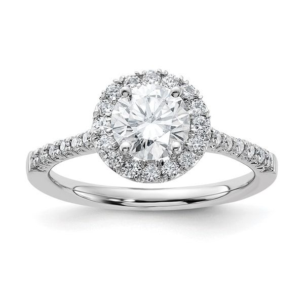 Moissanite Round Ring Cravens & Lewis Jewelers Georgetown, KY