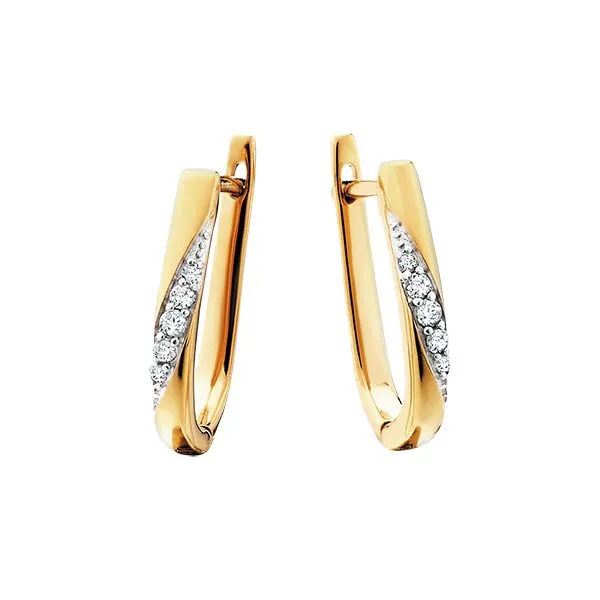 Sweeties Diamond Hoop Earrings Cravens & Lewis Jewelers Georgetown, KY