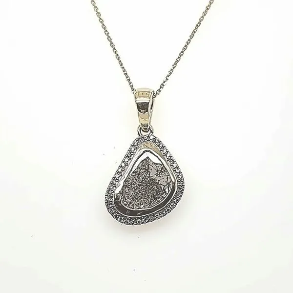 SALT AND PEPPER DIAMOND PENDANT Cravens & Lewis Jewelers Georgetown, KY