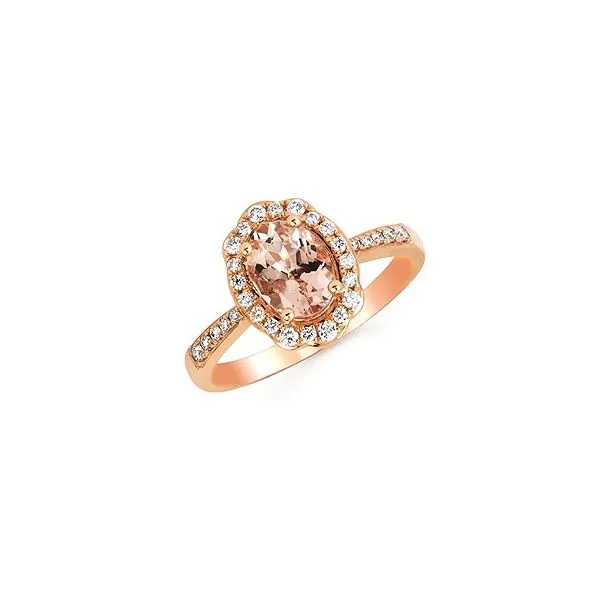 Morganite and Diamond Ring Cravens & Lewis Jewelers Georgetown, KY