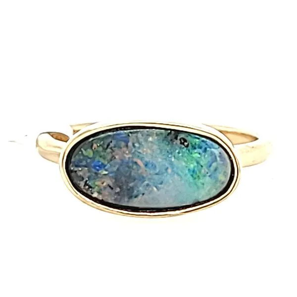 Australian Boulder Opal Ring Cravens & Lewis Jewelers Georgetown, KY