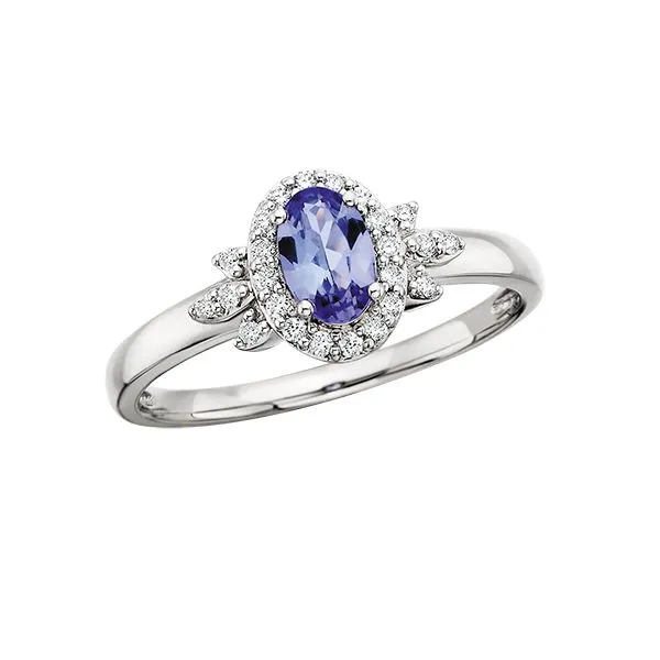 Tanzanite and Diamond Ring Cravens & Lewis Jewelers Georgetown, KY
