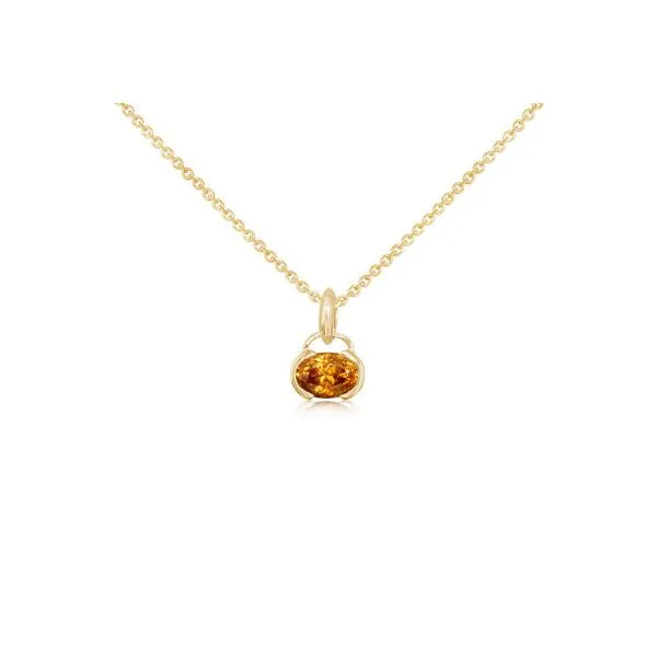 Mandarin garnet necklace deals