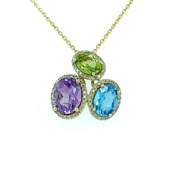 Colored Stone Pendants Daniel Jewelers Brewster, NY