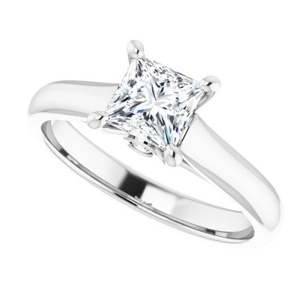 Solitaire Diamond Engagement Ring Image 5 David Douglas Diamonds & Jewelry Marietta, GA