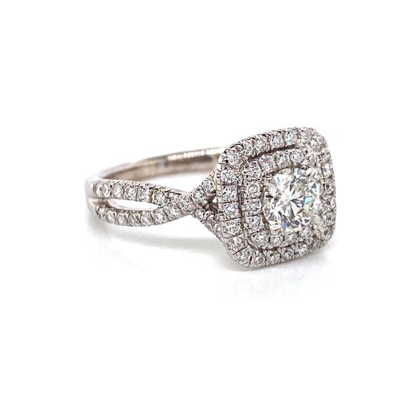 Double Halo Engagement Ring Image 2 David Douglas Diamonds & Jewelry Marietta, GA