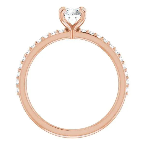 Low Profile Engagement Ring | 1/2 ct Image 2 David Douglas Diamonds & Jewelry Marietta, GA