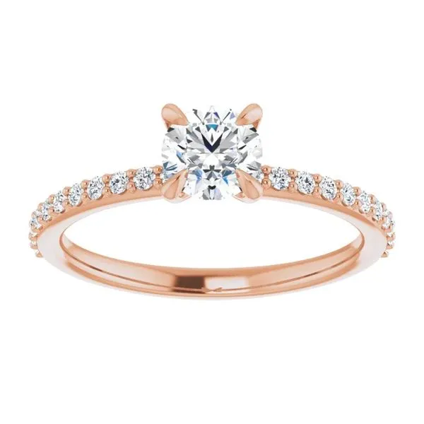 Low Profile Engagement Ring | 1/2 ct Image 3 David Douglas Diamonds & Jewelry Marietta, GA