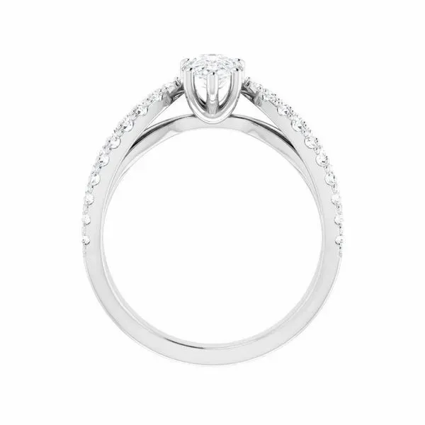 Split Shank Engagement Ring | 4/5 ct Image 2 David Douglas Diamonds & Jewelry Marietta, GA