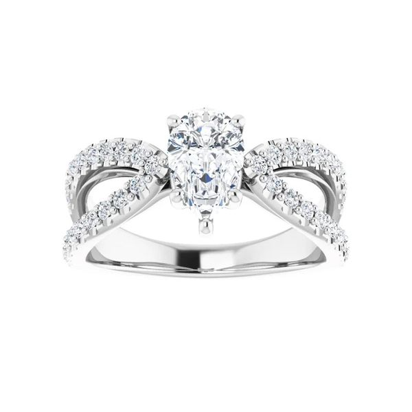 Split Shank Engagement Ring | 4/5 ct Image 3 David Douglas Diamonds & Jewelry Marietta, GA