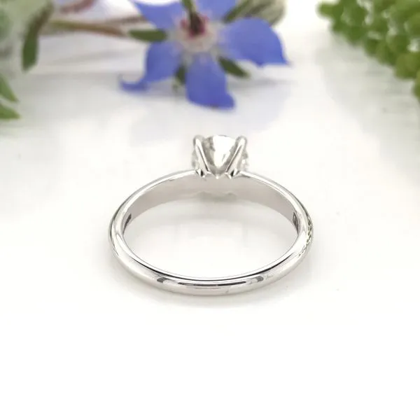 9/10 CT Lab Grown Diamond Solitaire Engagement Ring thumb image 3