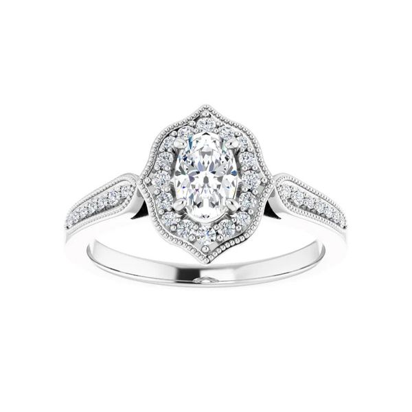 Vintage Inspired Engagement Ring Image 3 David Douglas Diamonds & Jewelry Marietta, GA