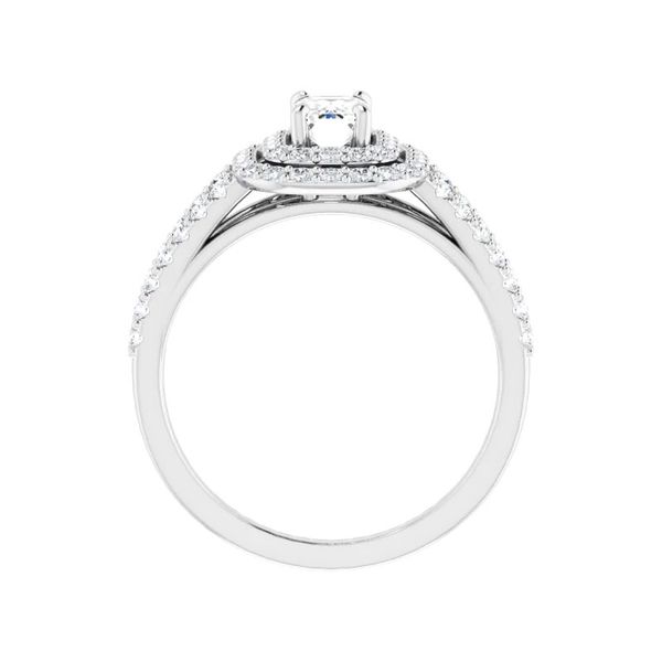 Double Halo Engagement Ring | 4/5 ct Image 2 David Douglas Diamonds & Jewelry Marietta, GA