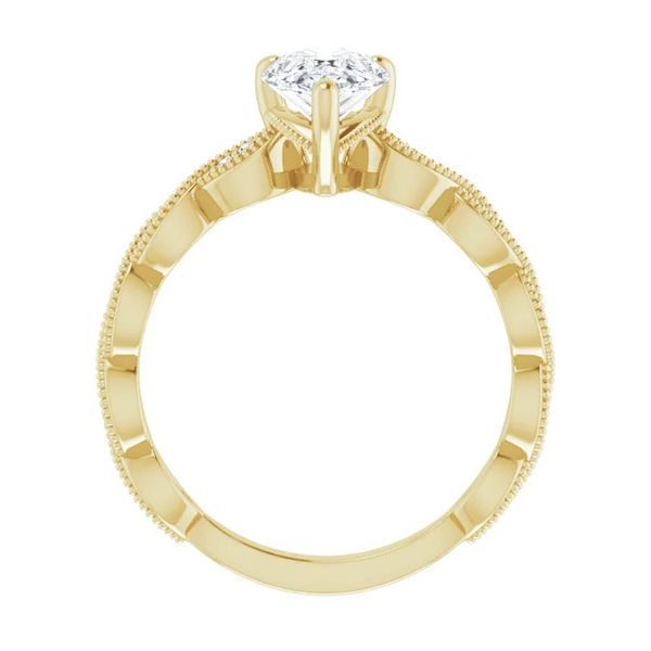 Scallop Style Engagement Ring | 1ct Image 2 David Douglas Diamonds & Jewelry Marietta, GA