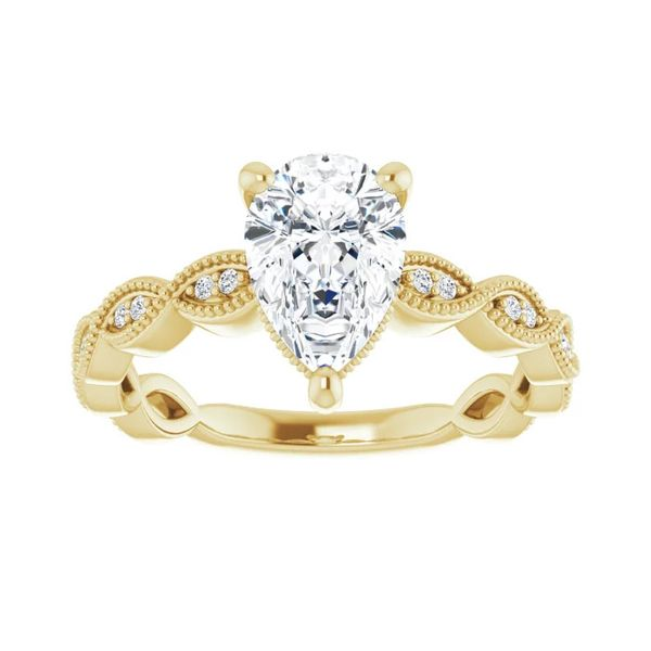 Scallop Style Engagement Ring | 1ct Image 3 David Douglas Diamonds & Jewelry Marietta, GA