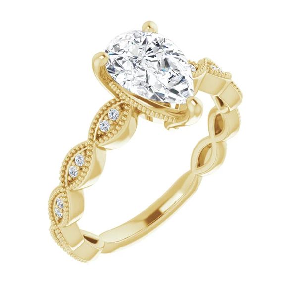 Scallop Style Engagement Ring | 1ct David Douglas Diamonds & Jewelry Marietta, GA