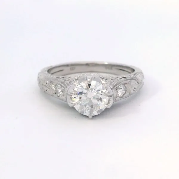 Vintage Lab Diamond Engagement Ring David Douglas Diamonds & Jewelry Marietta, GA