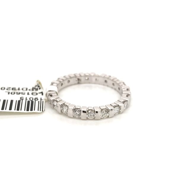 18k White Gold Eternity Ring Image 3 David Douglas Diamonds & Jewelry Marietta, GA