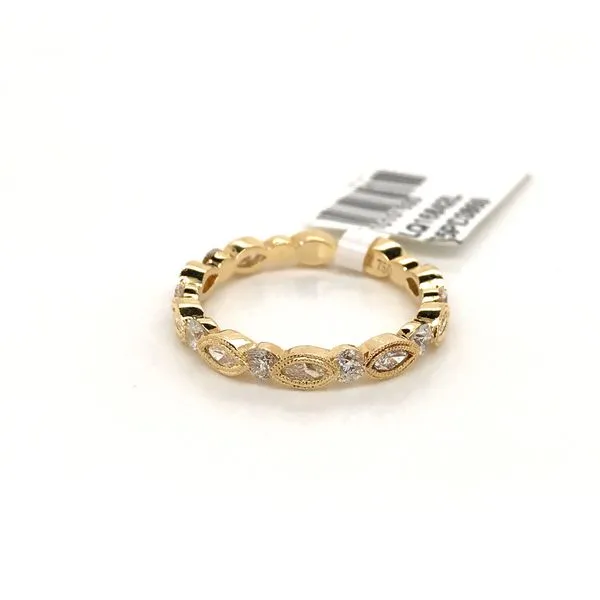 18k Yellow Gold Stackable Ring David Douglas Diamonds & Jewelry Marietta, GA