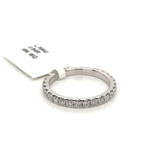 18k White Gold Diamond Eternity Ring Image 2 David Douglas Diamonds & Jewelry Marietta, GA