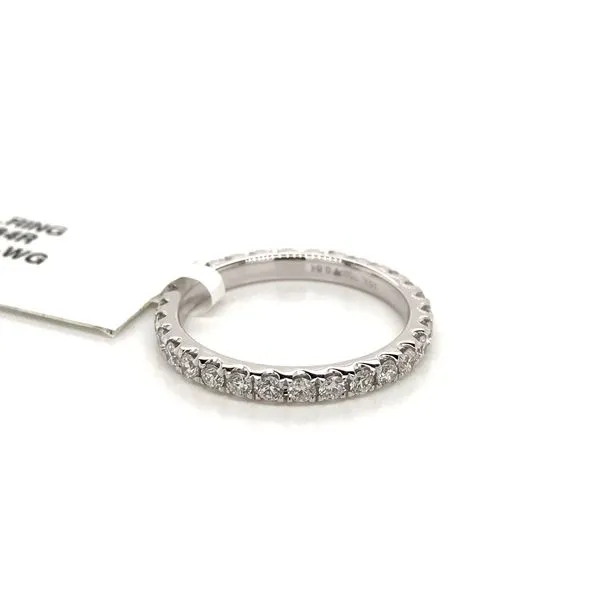 18k White Gold Diamond Eternity Ring Image 3 David Douglas Diamonds & Jewelry Marietta, GA