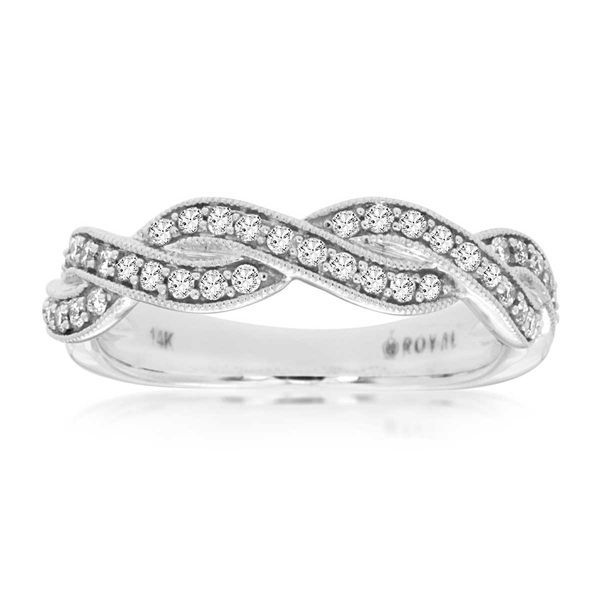 14k Diamond Twist Ring David Douglas Diamonds & Jewelry Marietta, GA