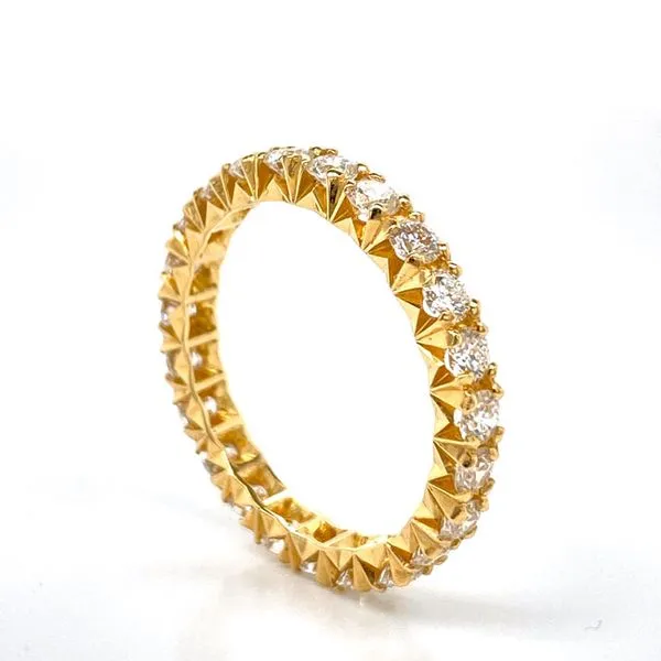 French Prong Eternity Band