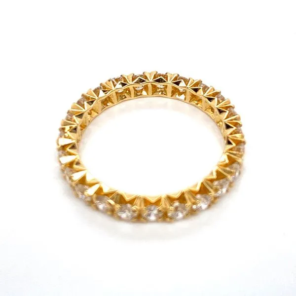 French Prong Eternity Band