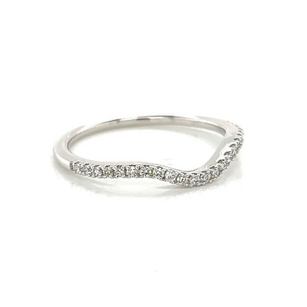 Curved Wedding Band Image 2 David Douglas Diamonds & Jewelry Marietta, GA