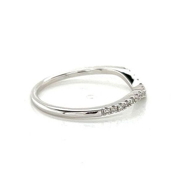 Curved Wedding Band Image 3 David Douglas Diamonds & Jewelry Marietta, GA