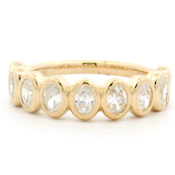 Oval Bezel Band | 0.80 ctw David Douglas Diamonds & Jewelry Marietta, GA
