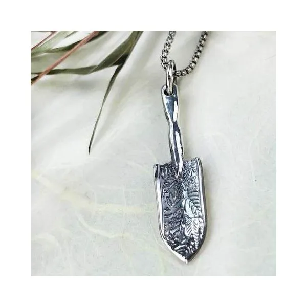 Silver Garden Magic Shovel Pendant thumb image 3
