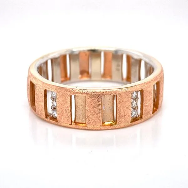 Open Style Wedding Band Image 2 David Douglas Diamonds & Jewelry Marietta, GA