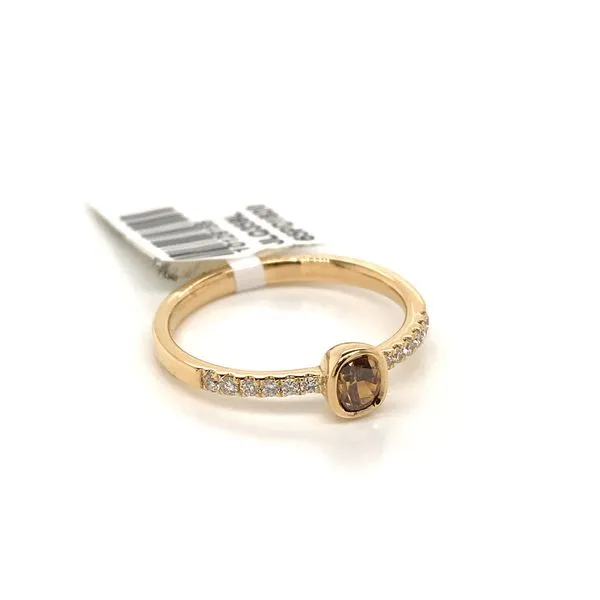 18k Yellow Gold Dainty Diamond Ring Image 2 David Douglas Diamonds & Jewelry Marietta, GA