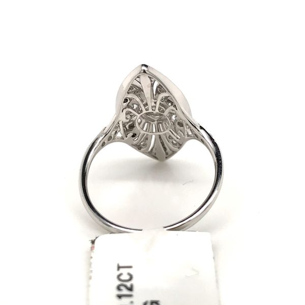 18k White Gold Vintage Style Ring Image 4 David Douglas Diamonds & Jewelry Marietta, GA