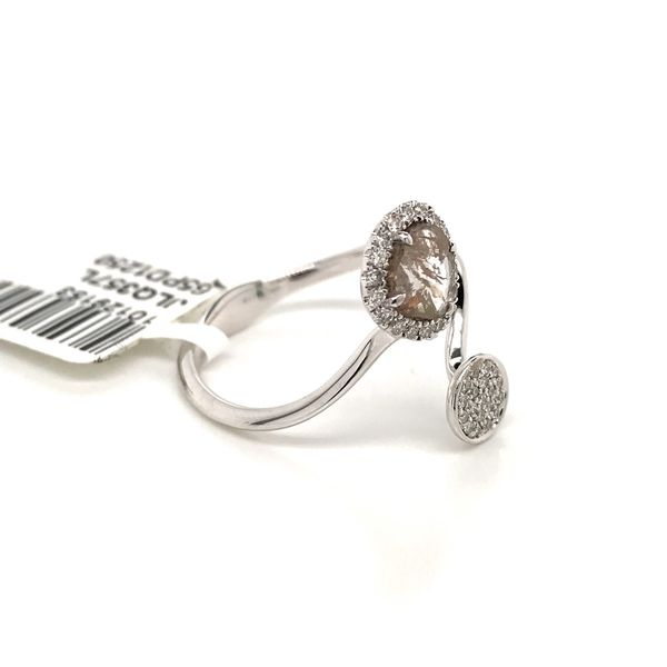 18k White Gold Diamond Slice Ring Image 2 David Douglas Diamonds & Jewelry Marietta, GA