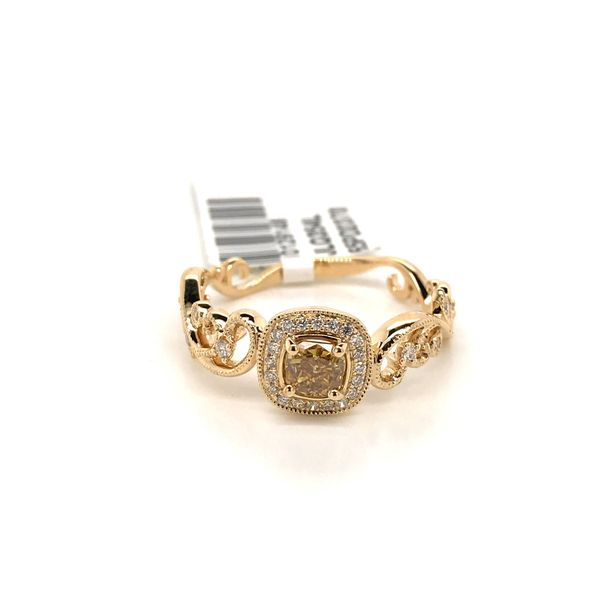 18k Yellow Gold Filigree Style Ring David Douglas Diamonds & Jewelry Marietta, GA