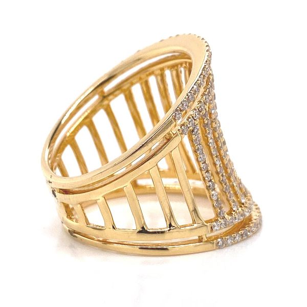 18k Diamond Decorated Ring Image 3 David Douglas Diamonds & Jewelry Marietta, GA