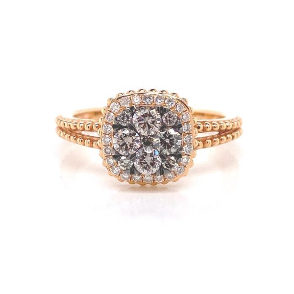 18k Cluster Style Diamond Ring David Douglas Diamonds & Jewelry Marietta, GA