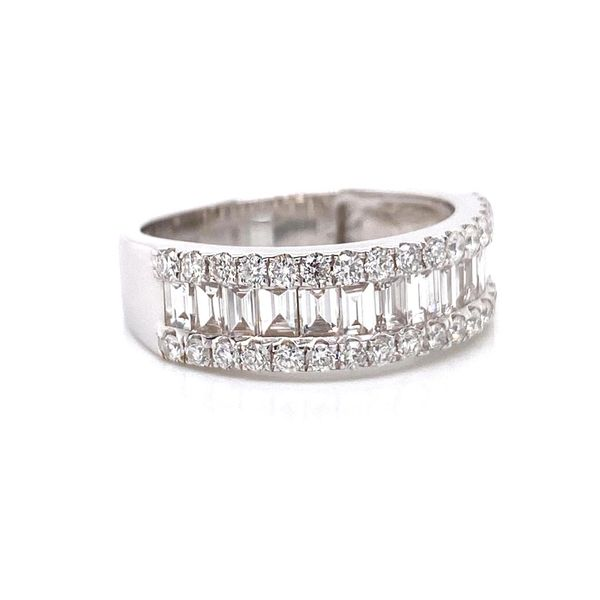 18k Multi Row Diamond Ring Image 2 David Douglas Diamonds & Jewelry Marietta, GA