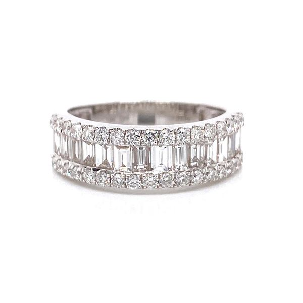 18k Multi Row Diamond Ring David Douglas Diamonds & Jewelry Marietta, GA